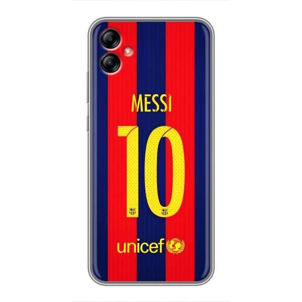 Чехол с принтом «Messi Barca 10» для Samsung Galaxy A04e (A042)