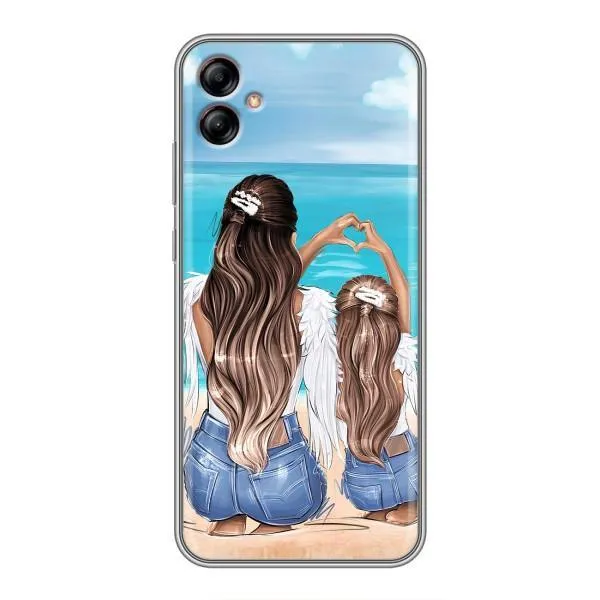 Чехол с принтом «Мама с доченькой» для Samsung Galaxy A04e (A042) Чехол с принтом «Мама с доченькой» для Samsung Galaxy A04e (A042)