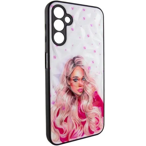 TPU+PC чехол Prisma Ladies для Samsung Galaxy A04s — Розовый — фото 1