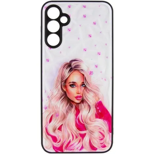 TPU+PC чехол Prisma Ladies для Samsung Galaxy A04s — Розовый — фото 2