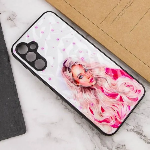 TPU+PC чехол Prisma Ladies для Samsung Galaxy A04s — Розовый — фото 3