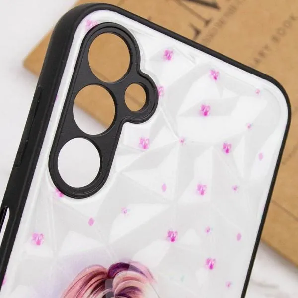 TPU+PC чехол Prisma Ladies для Samsung Galaxy A04s — Розовый — фото 4
