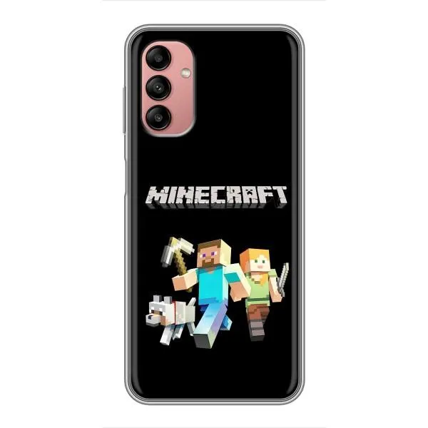 Чохол з принтом «герої Minecraft» для Samsung Galaxy A04s Чохол з принтом «герої Minecraft» для Samsung Galaxy A04s