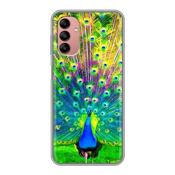 Чохол з принтом «Яскравий Павлин» для Samsung Galaxy A04s