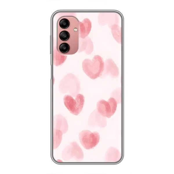 Чохол з принтом «Рожеві сердечки» для Samsung Galaxy A04s Чохол з принтом «Рожеві сердечки» для Samsung Galaxy A04s