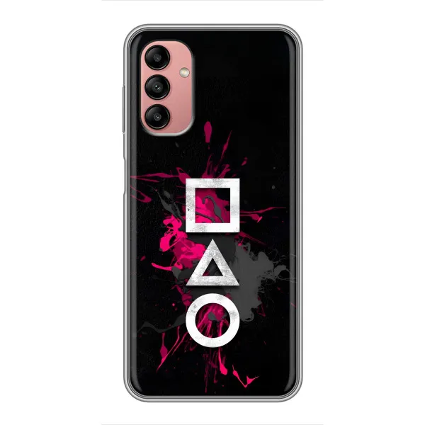 Чохол з принтом «Символи Гра кальмара» для Samsung Galaxy A04s Чохол з принтом «Символи Гра кальмара» для Samsung Galaxy A04s