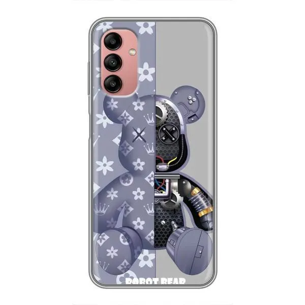 Чохол з принтом «Робот Медведик» для Samsung Galaxy A04s