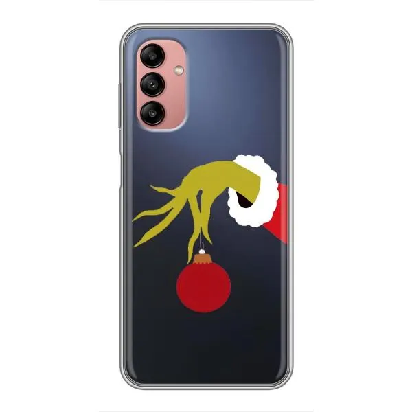 Чехол с принтом «Гринч с игрушкой» для Samsung Galaxy A04s