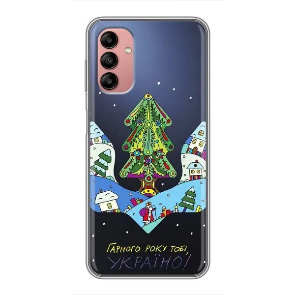 Чехол с принтом «Рождественский герб» для Samsung Galaxy A04s