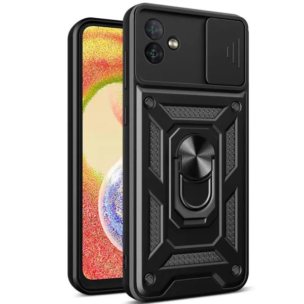 Чохол Ummi Camshield Serge Ring для Samsung Galaxy A05 — Чорний — фото 1