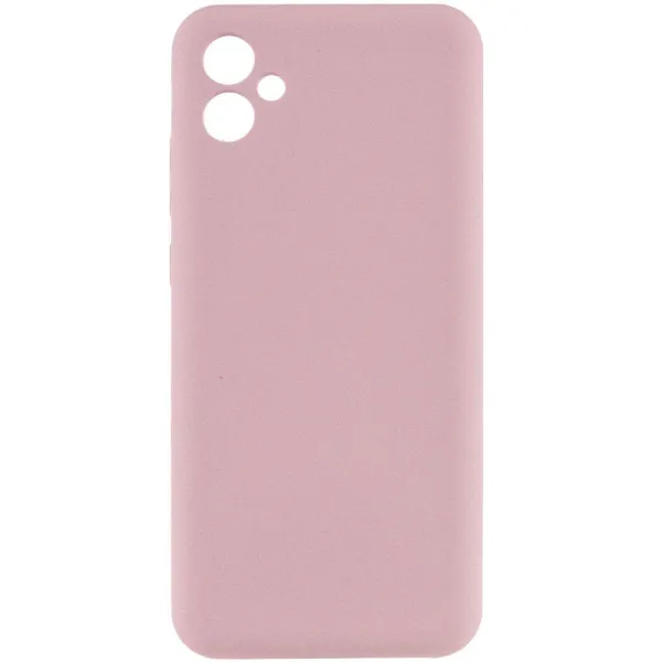 Чехол Silicone Cover Lakshmi Full Camera (AAA) для Samsung Galaxy A05 — Розовый — фото 1