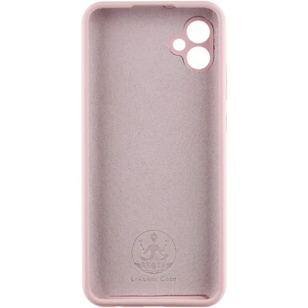 Чехол Silicone Cover Lakshmi Full Camera (AAA) для Samsung Galaxy A05 — Розовый — фото 3