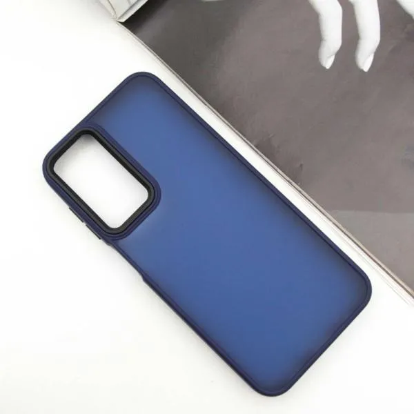 Чохол TPU+PC Lyon Frosted для Samsung Galaxy A05s — Темно-синій — фото 2 Чохол TPU+PC Lyon Frosted для Samsung Galaxy A05s — Темно-синій — фото 2