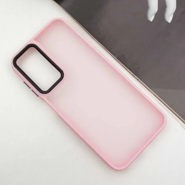 Чехол TPU+PC Lyon Frosted для Samsung Galaxy A05s — Розовый — фото 2