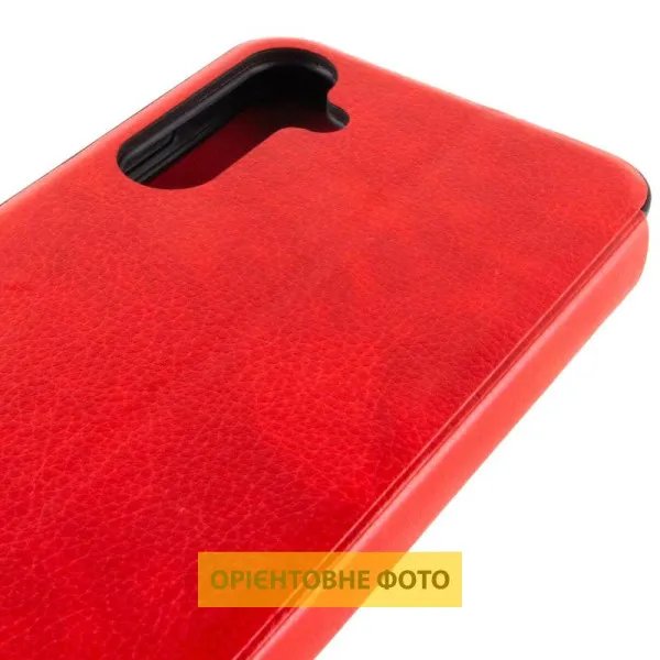 Шкіряний чохол-книжка Belora для Samsung Galaxy A05s — Червоний — фото 5