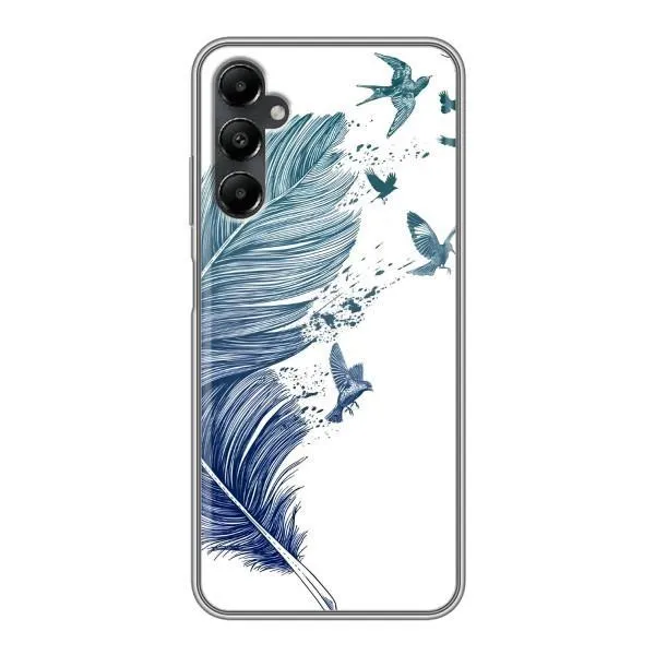 Чохол з принтом «Перо» для Samsung Galaxy A05s