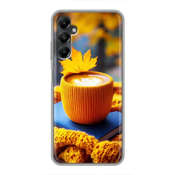 Чехол с принтом «Кофе на желтом пледе» для Samsung Galaxy A05s Чехол с принтом «Кофе на желтом пледе» для Samsung Galaxy A05s