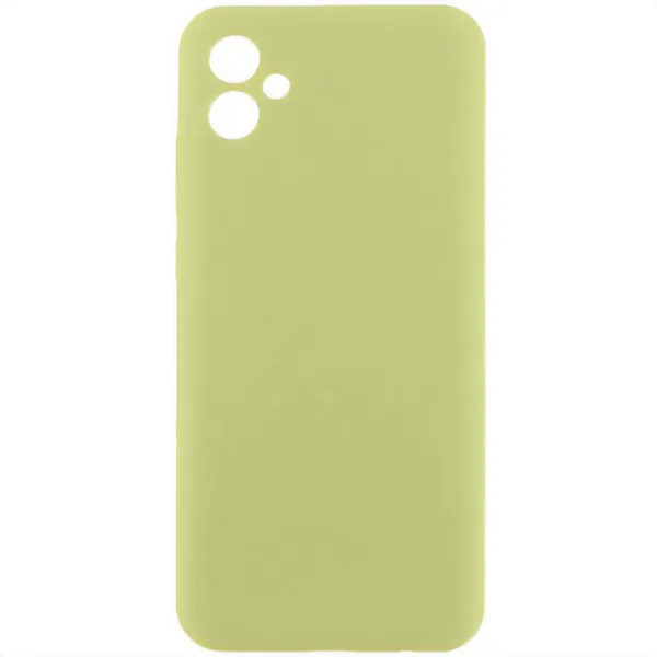 Чохол Silicone Cover Ummi Lakshmi Full Camera (AA) для Samsung Galaxy A06 — Жовтий — фото 1