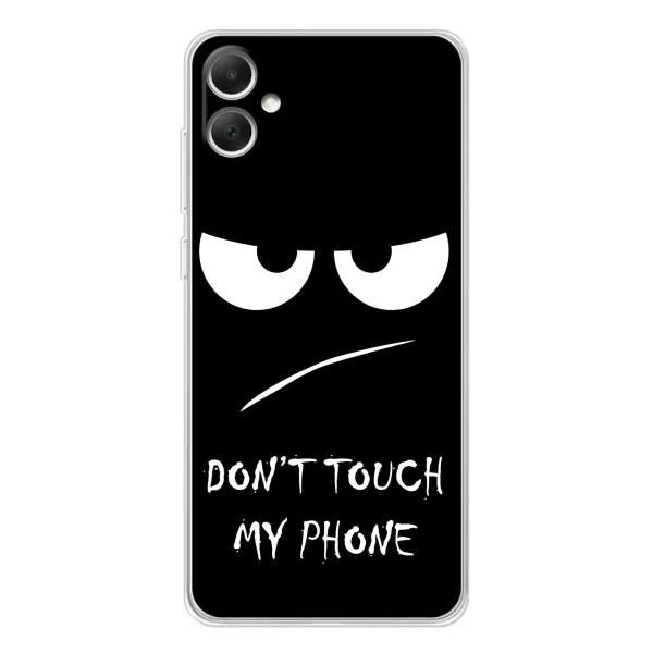 Чехол с принтом «Dont Touch» для Samsung Galaxy A06 Чехол с принтом «Dont Touch» для Samsung Galaxy A06