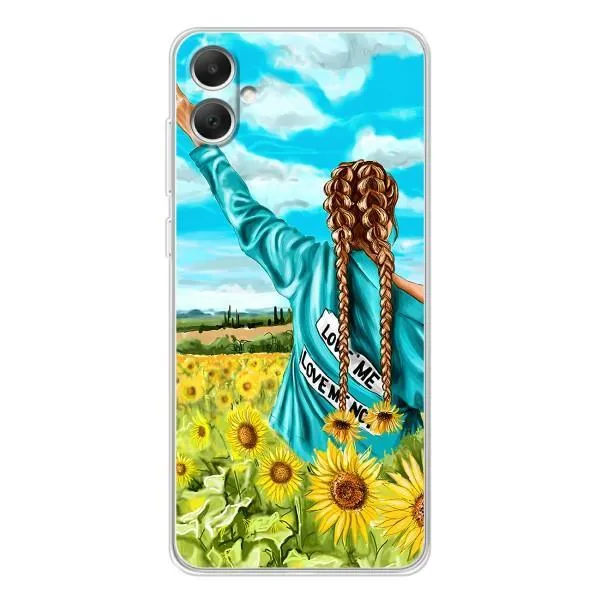 Чехол с принтом «Украиночка» для Samsung Galaxy A06
