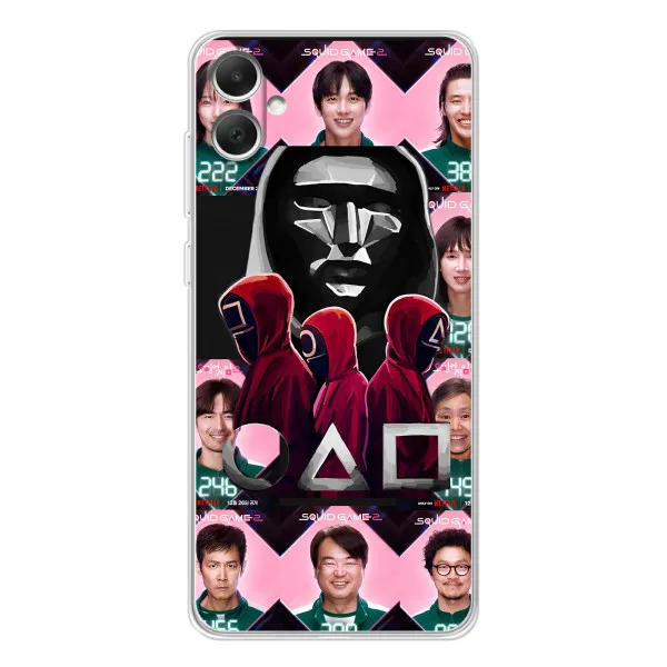 Чехол с принтом «Участники Игра кальмара» для Samsung Galaxy A06 Чехол с принтом «Участники Игра кальмара» для Samsung Galaxy A06