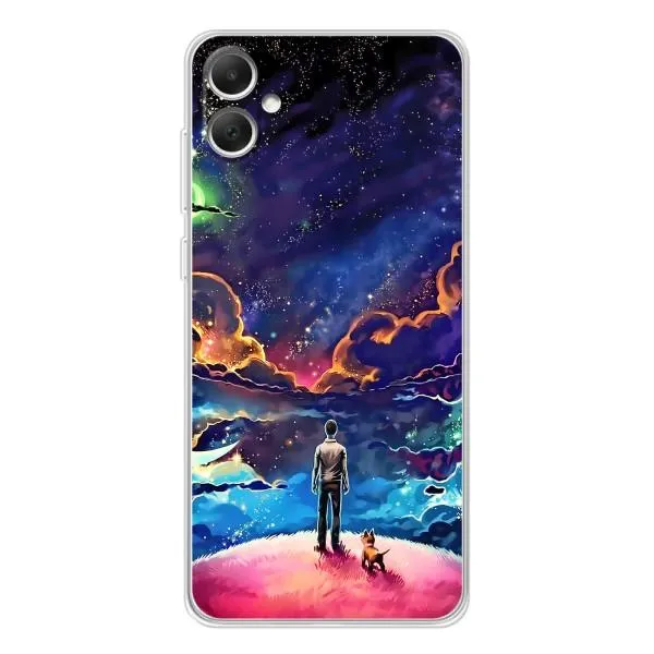 Чехол с принтом «Галактический вид» для Samsung Galaxy A06