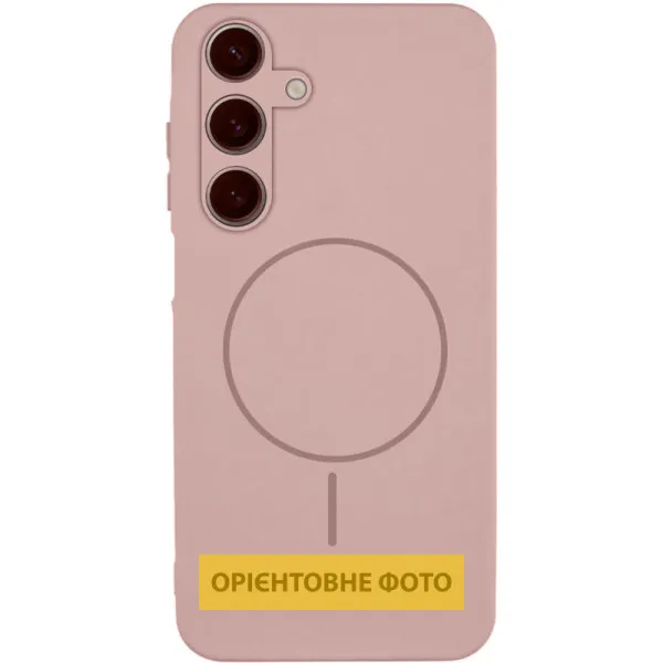 Чехол Silicone Cover Lakshmi Full Camera (AA) with Magnetic Fit для Samsung Galaxy A07 — Розовый Чехол Silicone Cover Lakshmi Full Camera (AA) with Magnetic Fit для Samsung Galaxy A07 — Розовый