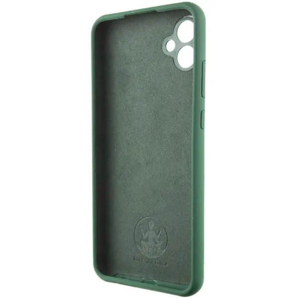 Чехол Silicone Cover Lakshmi Full Camera (AAA) для Samsung Galaxy A08 / A07 4G — Зеленый — фото 4