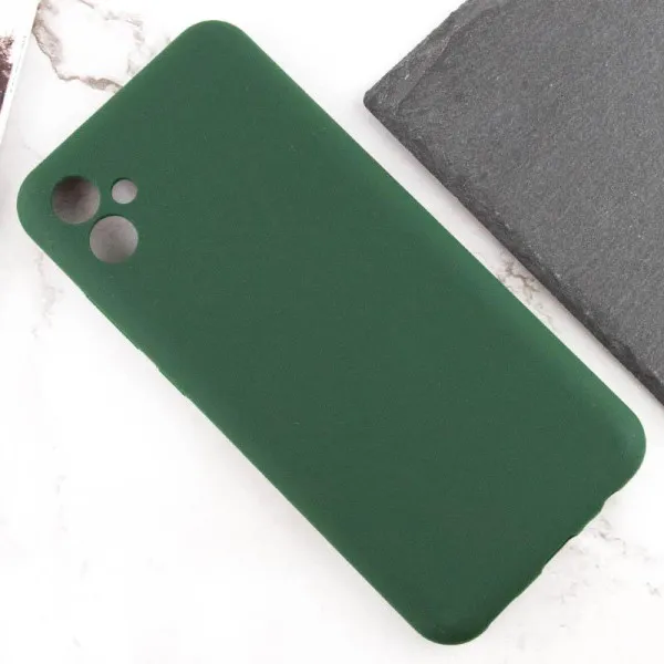 Чехол Silicone Cover Lakshmi Full Camera (AAA) для Samsung Galaxy A08 / A07 4G — Зеленый — фото 5