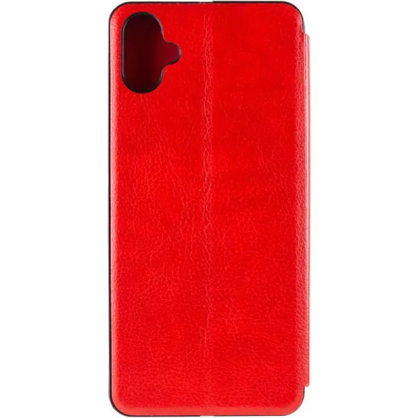 Шкіряний чохол-книжка Belora для Samsung Galaxy A08 / A07 4G / A06 — Червоний — фото 3