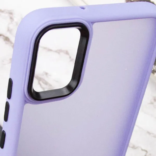 Чохол TPU+PC Lyon Frosted для Samsung Galaxy A08 / A07 4G — Фіолетовий — фото 5 Чохол TPU+PC Lyon Frosted для Samsung Galaxy A08 / A07 4G — Фіолетовий — фото 5
