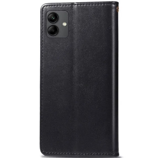 Шкіряний чохол-книжка GETMAN Gallant (PU) для Samsung Galaxy A08 / A07 4G / A07s — Чорний — фото 2 Шкіряний чохол-книжка GETMAN Gallant (PU) для Samsung Galaxy A08 / A07 4G / A07s — Чорний — фото 2