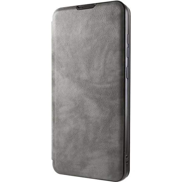 Шкіряний чохол-книжка Belora для Samsung Galaxy A08 / A07 4G / A07s / A06 — Сірий — фото 4