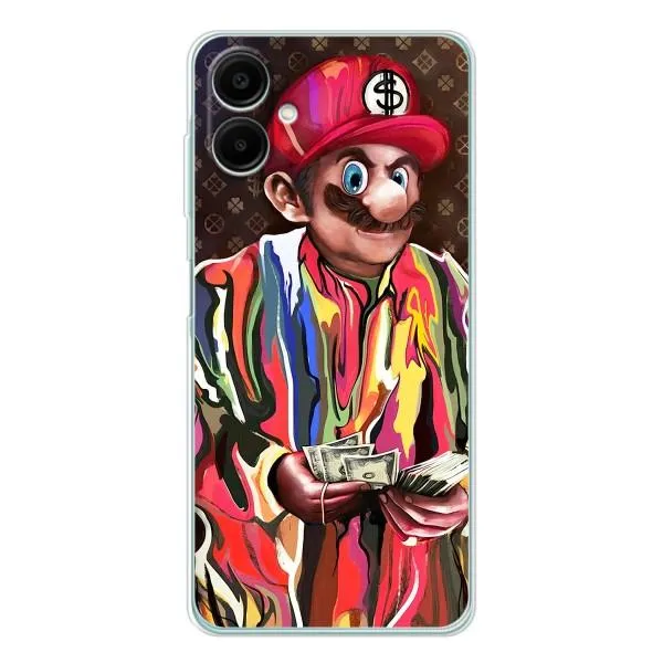 Чехол с принтом «Mario LV» для Samsung Galaxy A07