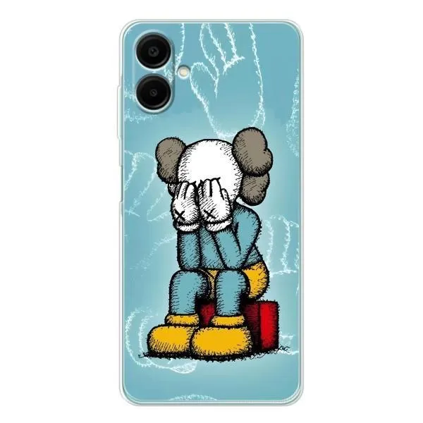 Чехол с принтом «Плач Bearbrick» для Samsung Galaxy A07