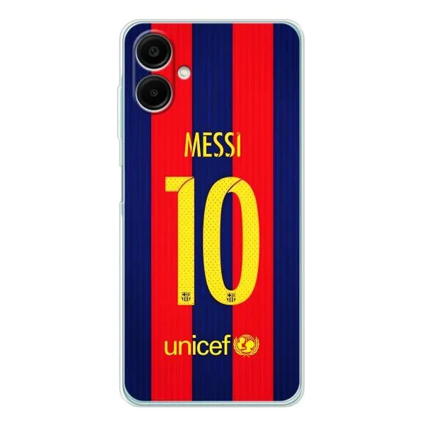 Чехол с принтом «Messi Barca 10» для Samsung Galaxy A07