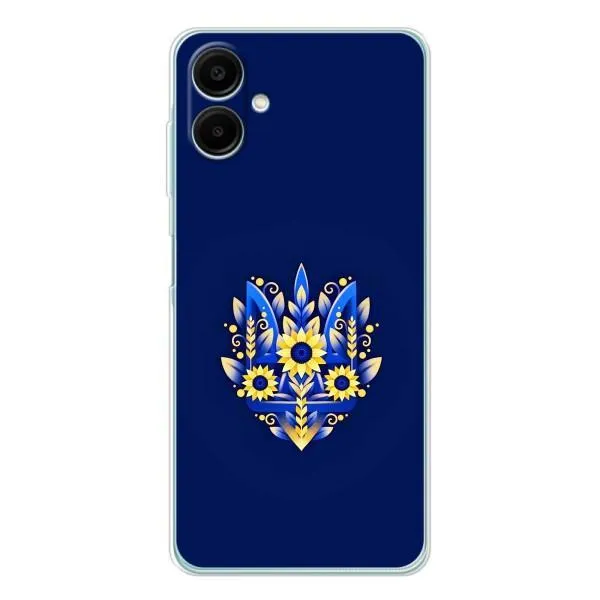 Чехол с принтом «Цветочный Герб» для Samsung Galaxy A07