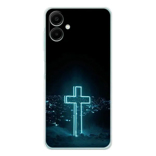 Чехол с принтом «Крест и город» для Samsung Galaxy A07