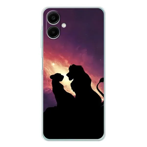 Чехол с принтом «Силуэт Симба и Налу» для Samsung Galaxy A07 Чехол с принтом «Силуэт Симба и Налу» для Samsung Galaxy A07