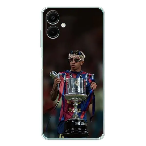 Чехол с принтом «Ямаль с кубком» для Samsung Galaxy A07