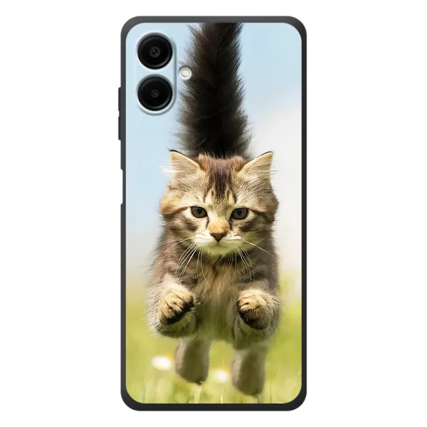 Чехол с принтом «Прыжок кота» для Samsung Galaxy A07s Чехол с принтом «Прыжок кота» для Samsung Galaxy A07s