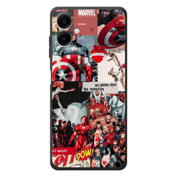 Чехол с принтом «Марвел Комикс» для Samsung Galaxy A07s Чехол с принтом «Марвел Комикс» для Samsung Galaxy A07s