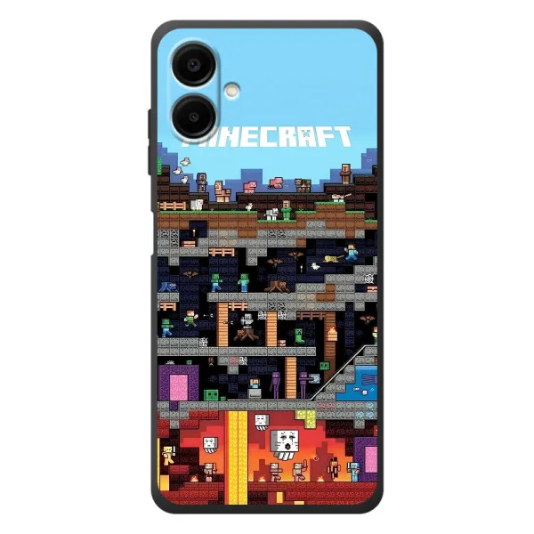 Чехол с принтом «фон Minecraft» для Samsung Galaxy A07s Чехол с принтом «фон Minecraft» для Samsung Galaxy A07s