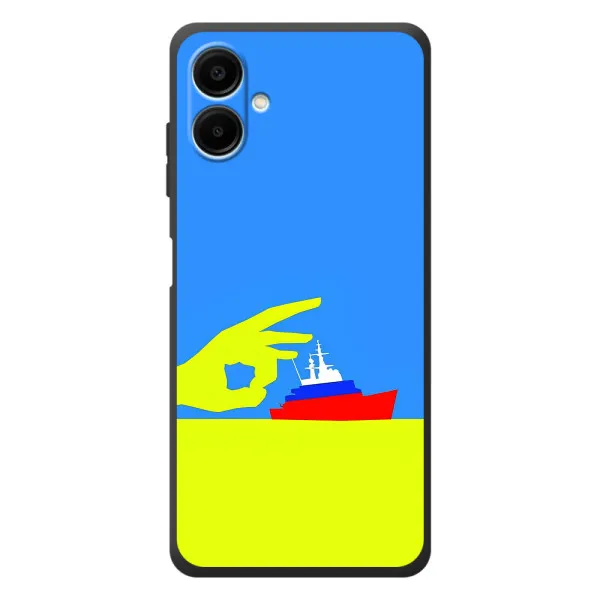 Чехол с принтом «Щелбан кораблю» для Samsung Galaxy A07s Чехол с принтом «Щелбан кораблю» для Samsung Galaxy A07s