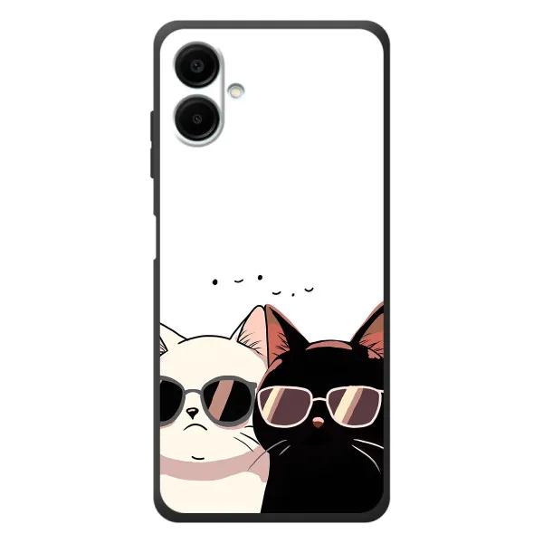 Чехол с принтом «Коты в очках» для Samsung Galaxy A07s Чехол с принтом «Коты в очках» для Samsung Galaxy A07s