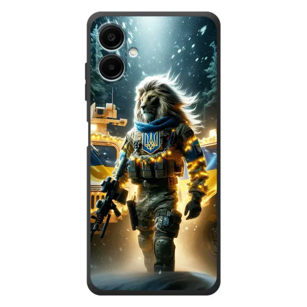Чехол с принтом «ЛЕВ ЗСУ» для Samsung Galaxy A07s