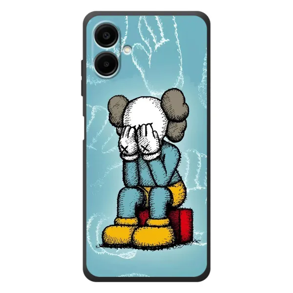 Чехол с принтом «Плач Bearbrick» для Samsung Galaxy A08