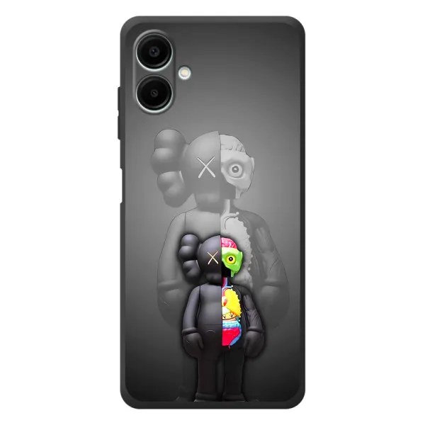 Чехол с принтом «Тело Bearbrick» для Samsung Galaxy A08
