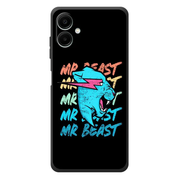 Чохол з принтом «logo Mr beast» для Samsung Galaxy A08