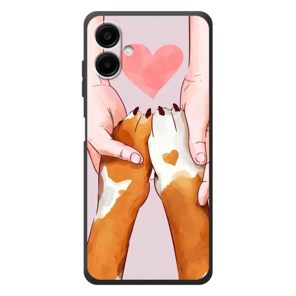 Чехол с принтом «Любовь к собакам» для Samsung Galaxy A08 Чехол с принтом «Любовь к собакам» для Samsung Galaxy A08